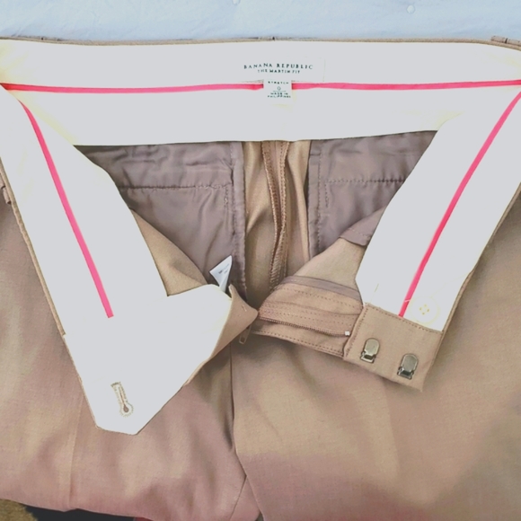 Banana Republic The Martin Fit Stretch Cuffed, Size 0 - Picture 6 of 12